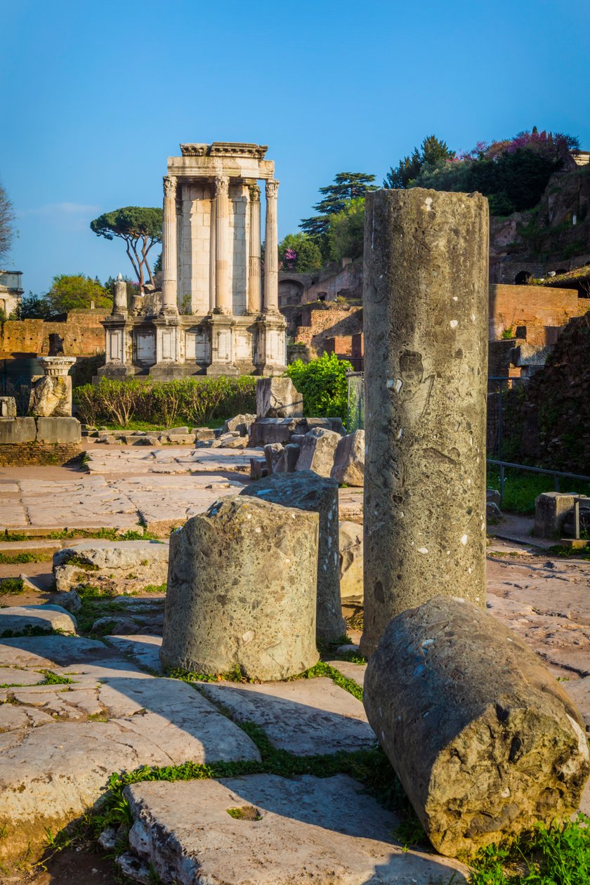 Roma, Italia. Forum Romanum. av Unbekannt Unbekannt