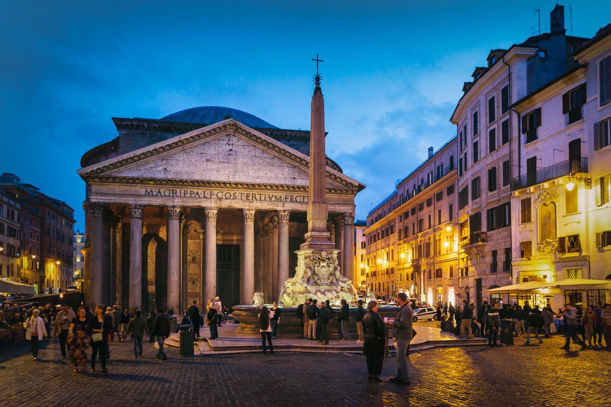 Roma, Italia. Pantheon. av Unbekannt Unbekannt