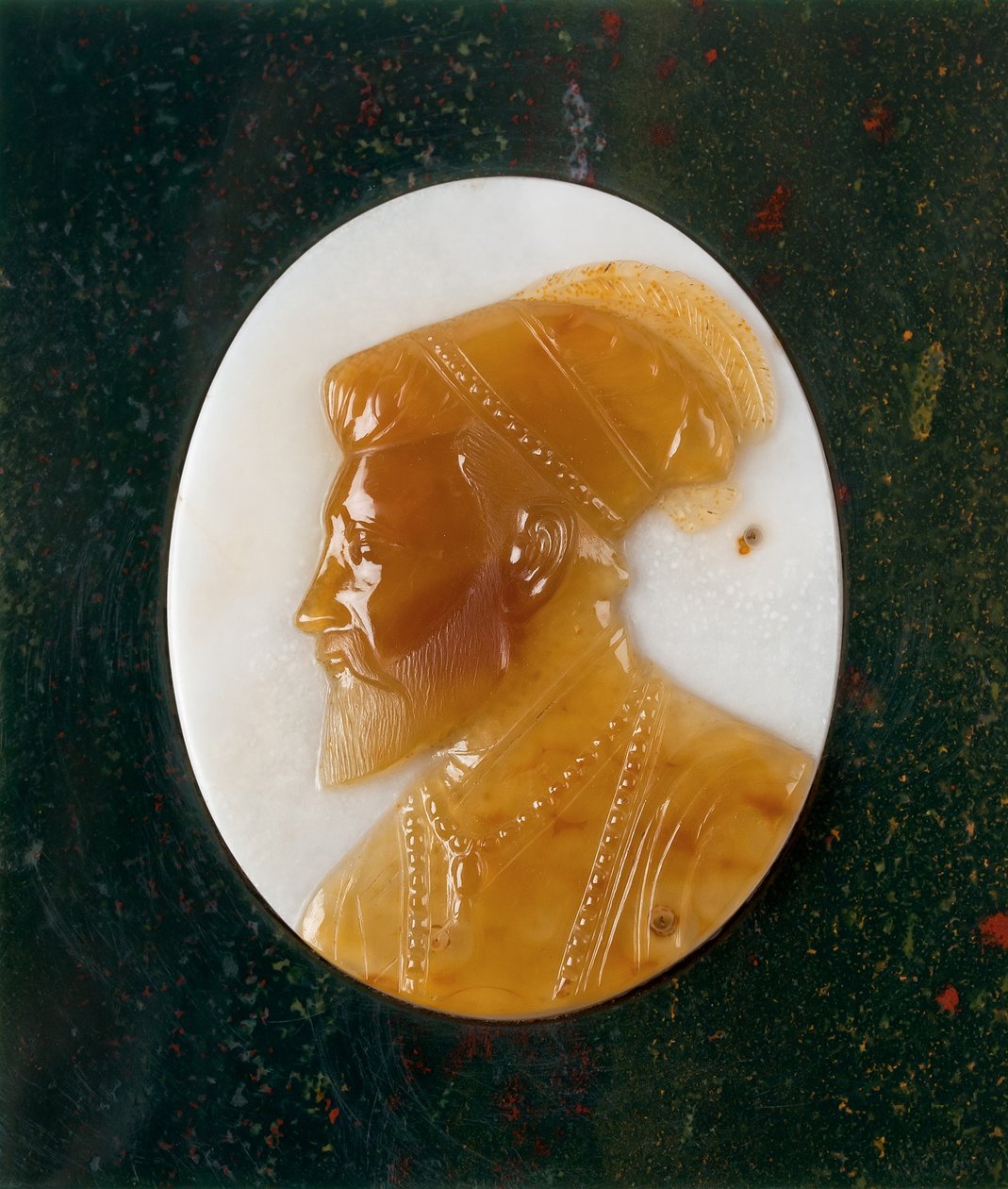 Sardonyx og Bloodstone portrett av Unbekannt Unbekannt