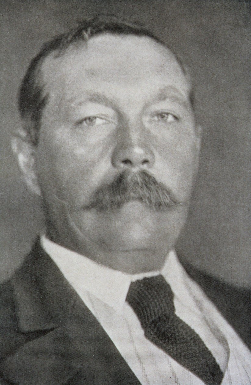 Sir Arthur Conan Doyle (1859-1930) av Unbekannt Unbekannt