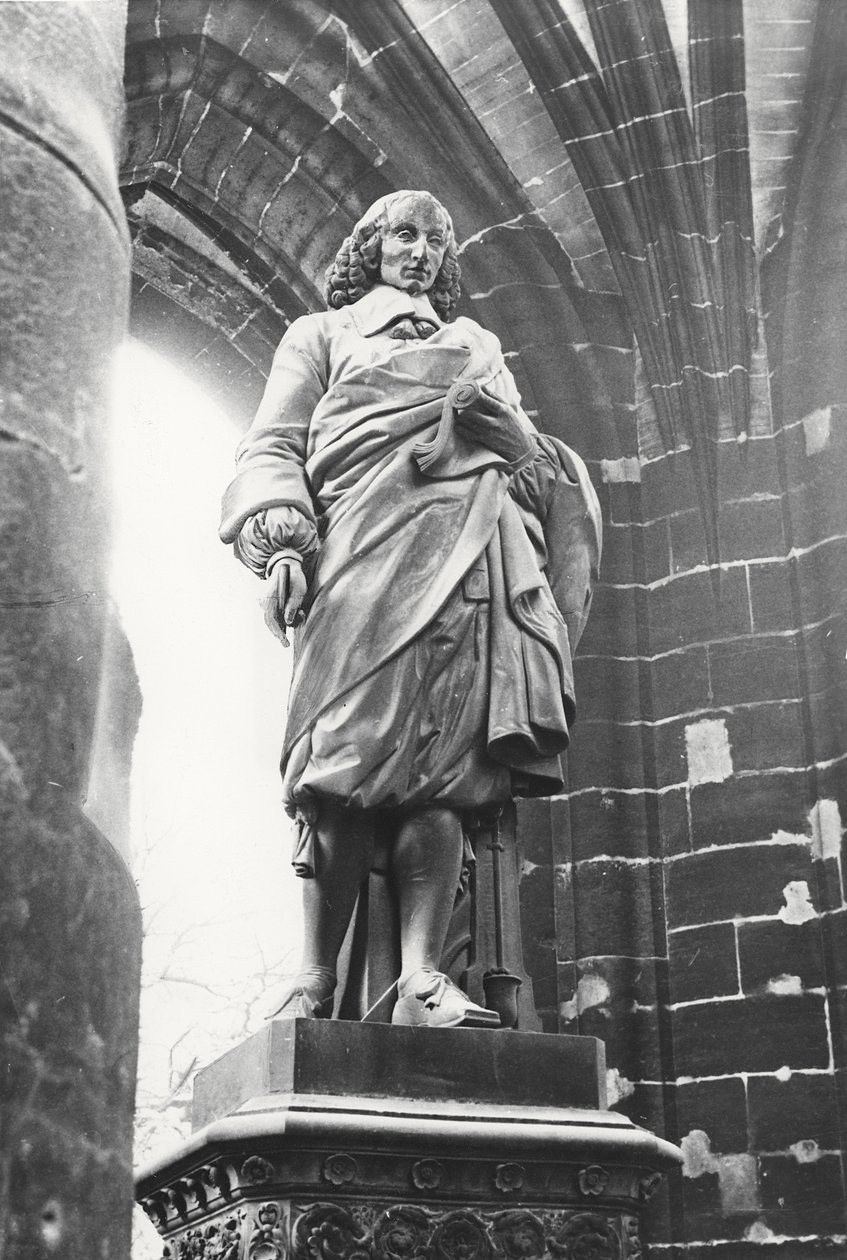 Statue av Blaise Pascal, Paris, Frankrike av Unbekannt Unbekannt
