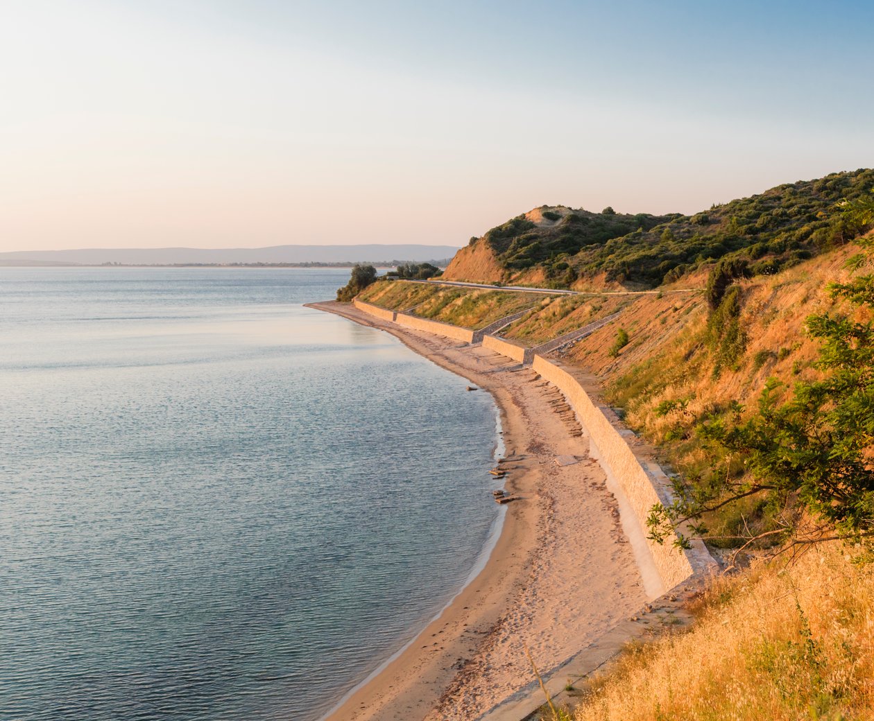Stranden ved Anzac Cove, ser nordover av Unbekannt Unbekannt