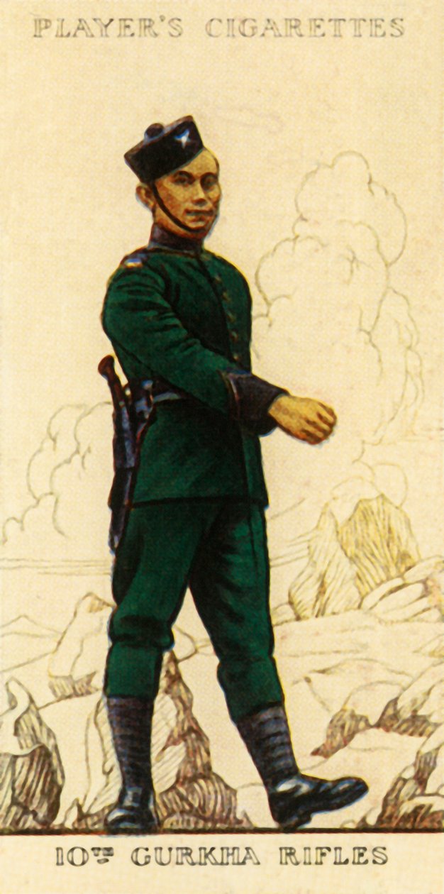 10. Gurkha Rifles, 1936. av Unbekannt