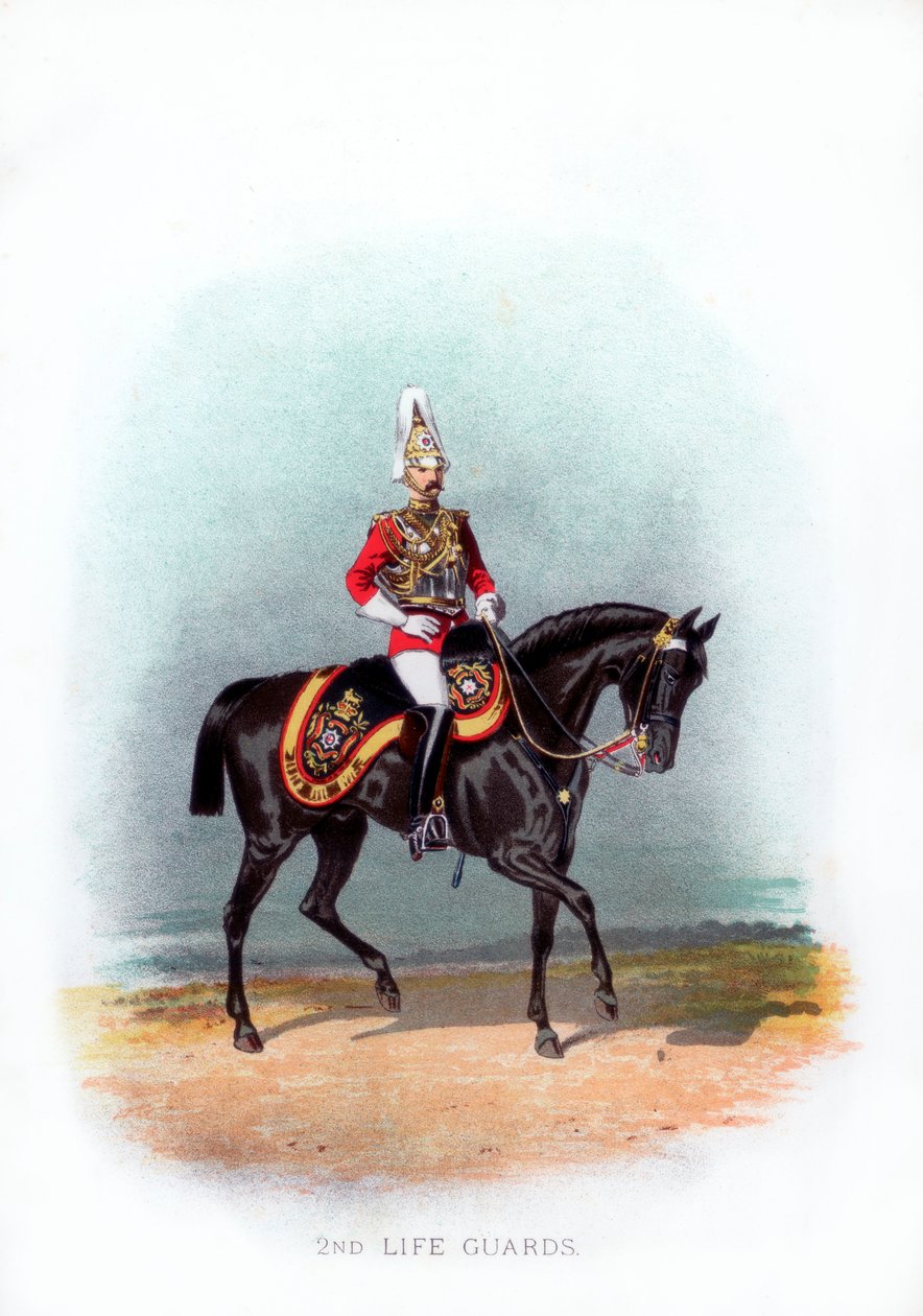 2. livgarde, 1888 av Unbekannt