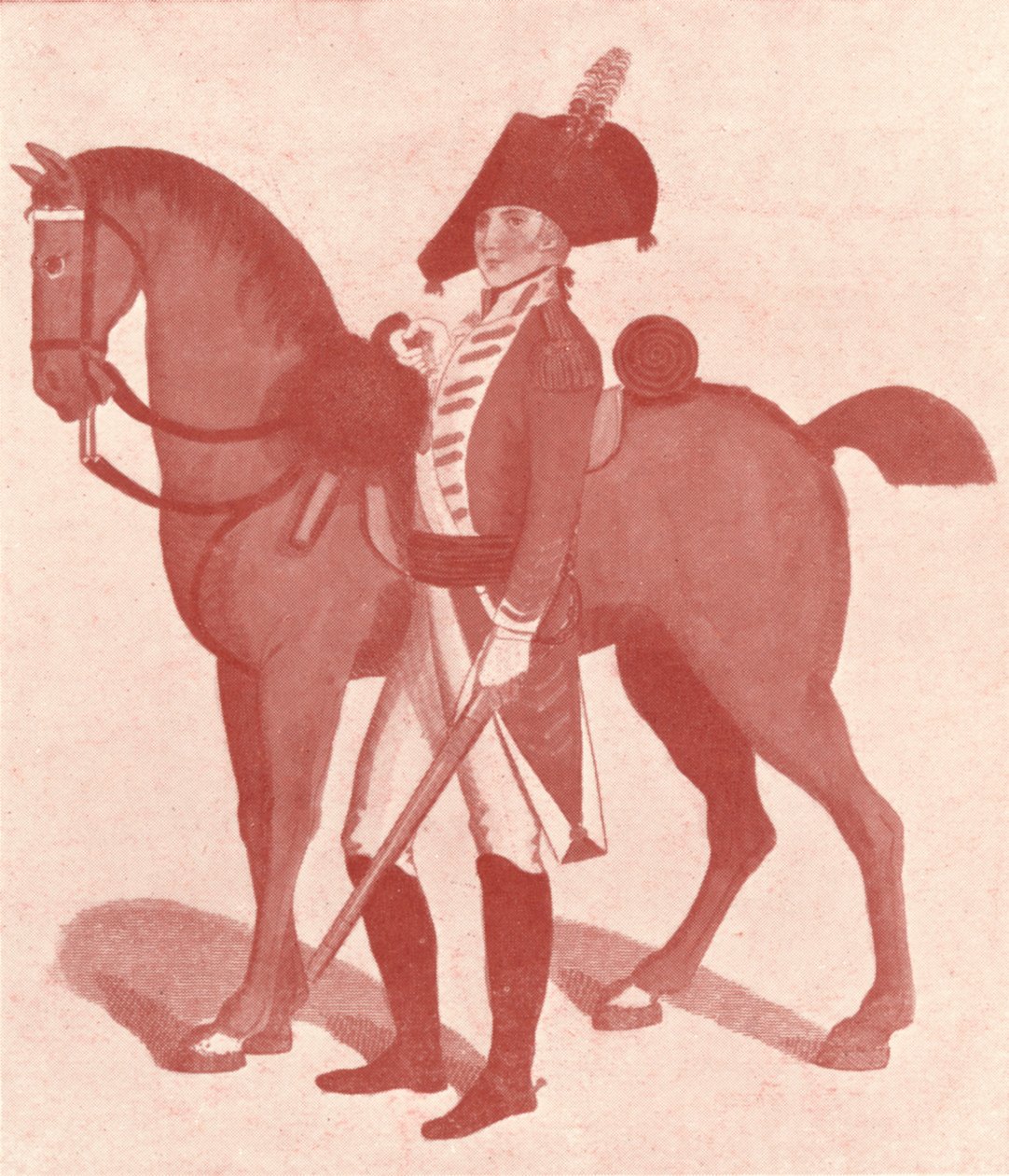 3. av Prince of Wales Dragoon Guards, 1909 av Unbekannt