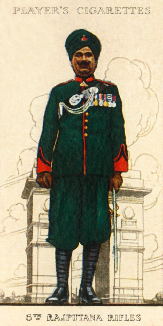 6. Rajputana Rifles, 1936. av Unbekannt