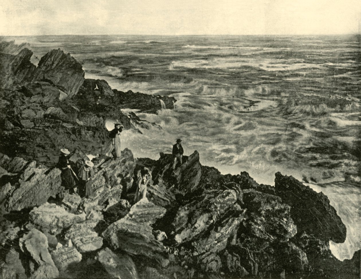 En kystscene ved Warrnambool, 1901. av Unbekannt