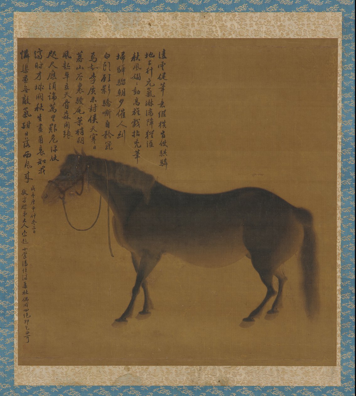 En hest, Qing-dynastiet, 1700-tallet. av Unbekannt