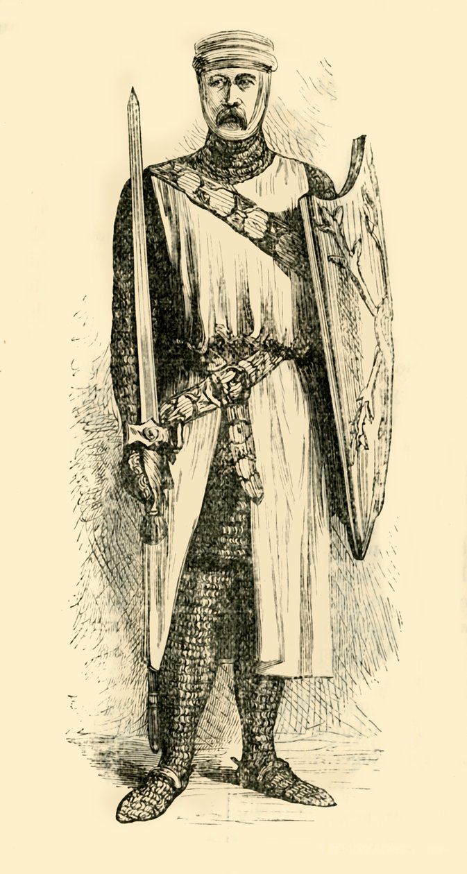 En tempelridder, 1890. av Unbekannt