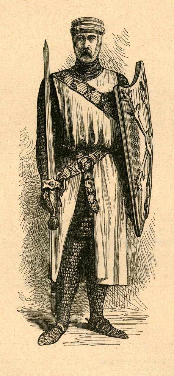En tempelridder, 1897. av Unbekannt