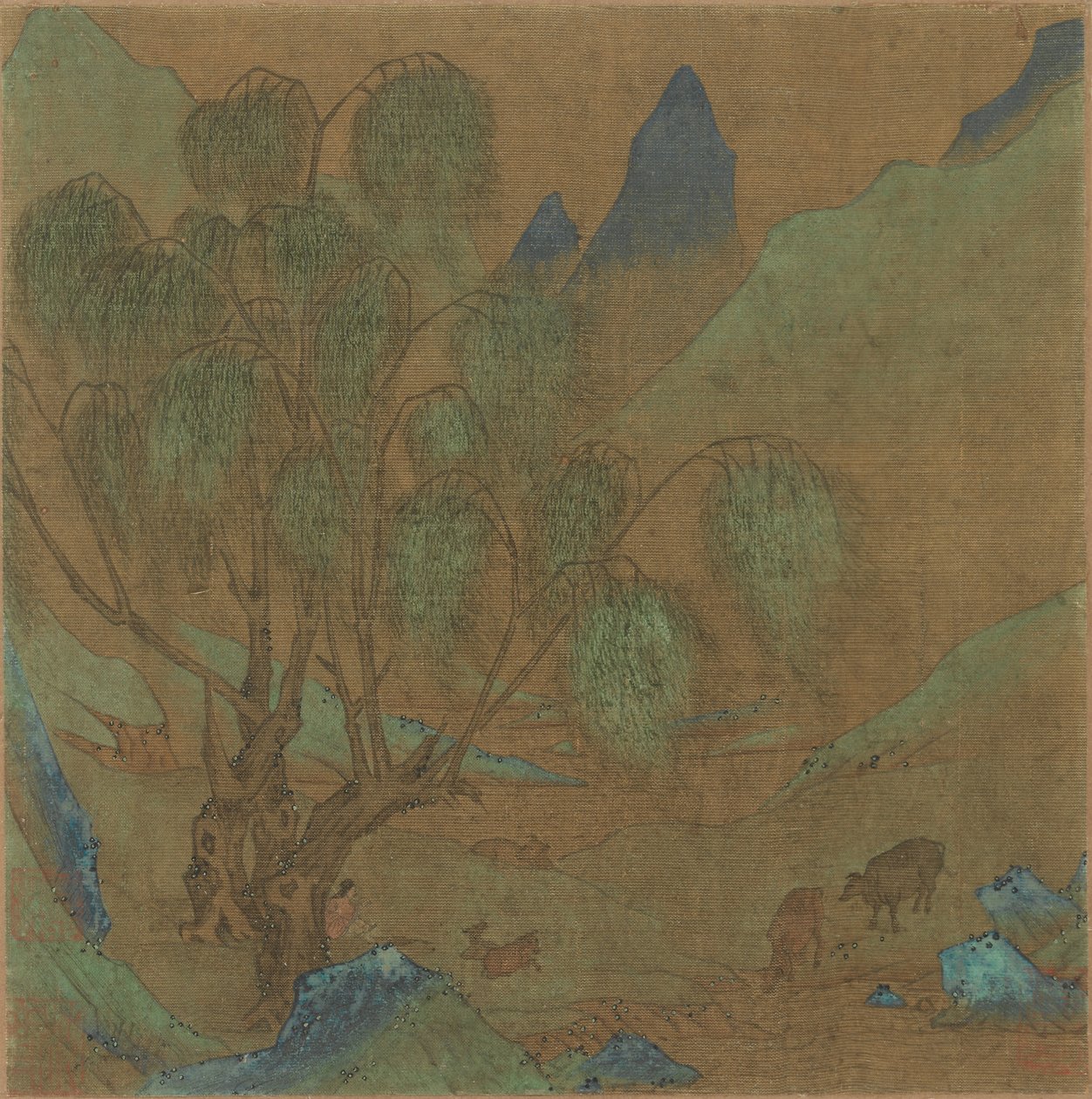 En pastoral scene, 1271-1368. av Unbekannt