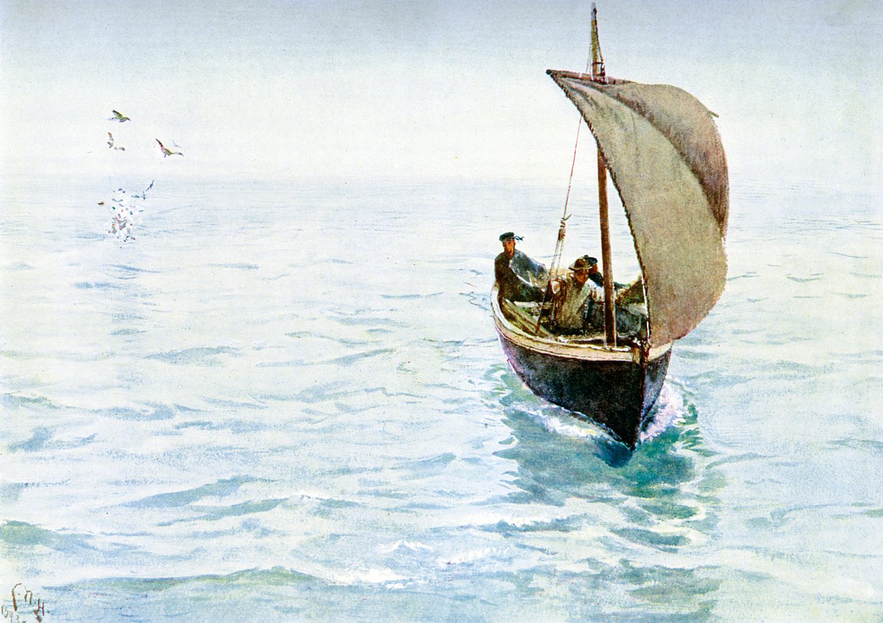 En skisse, 1900 av Unbekannt
