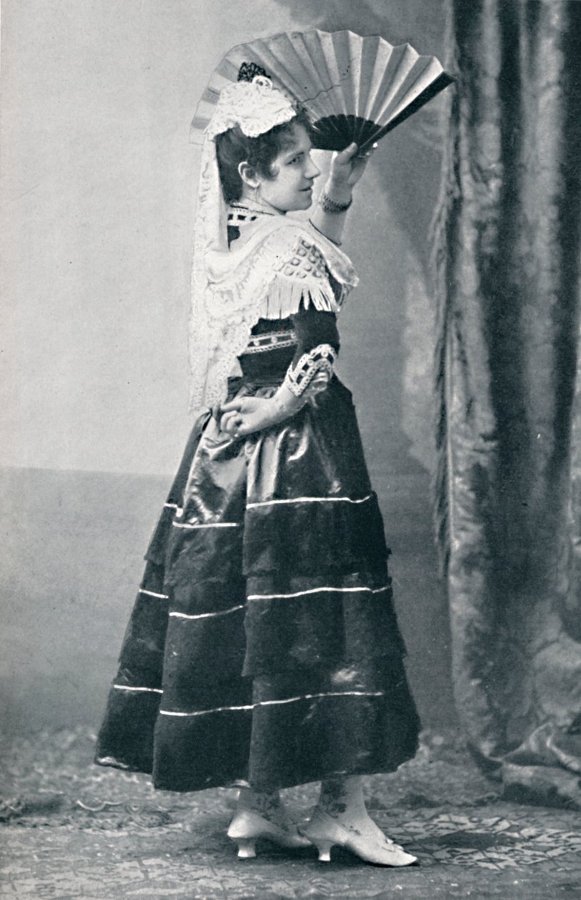 En spansk danser, 1912 av Unbekannt