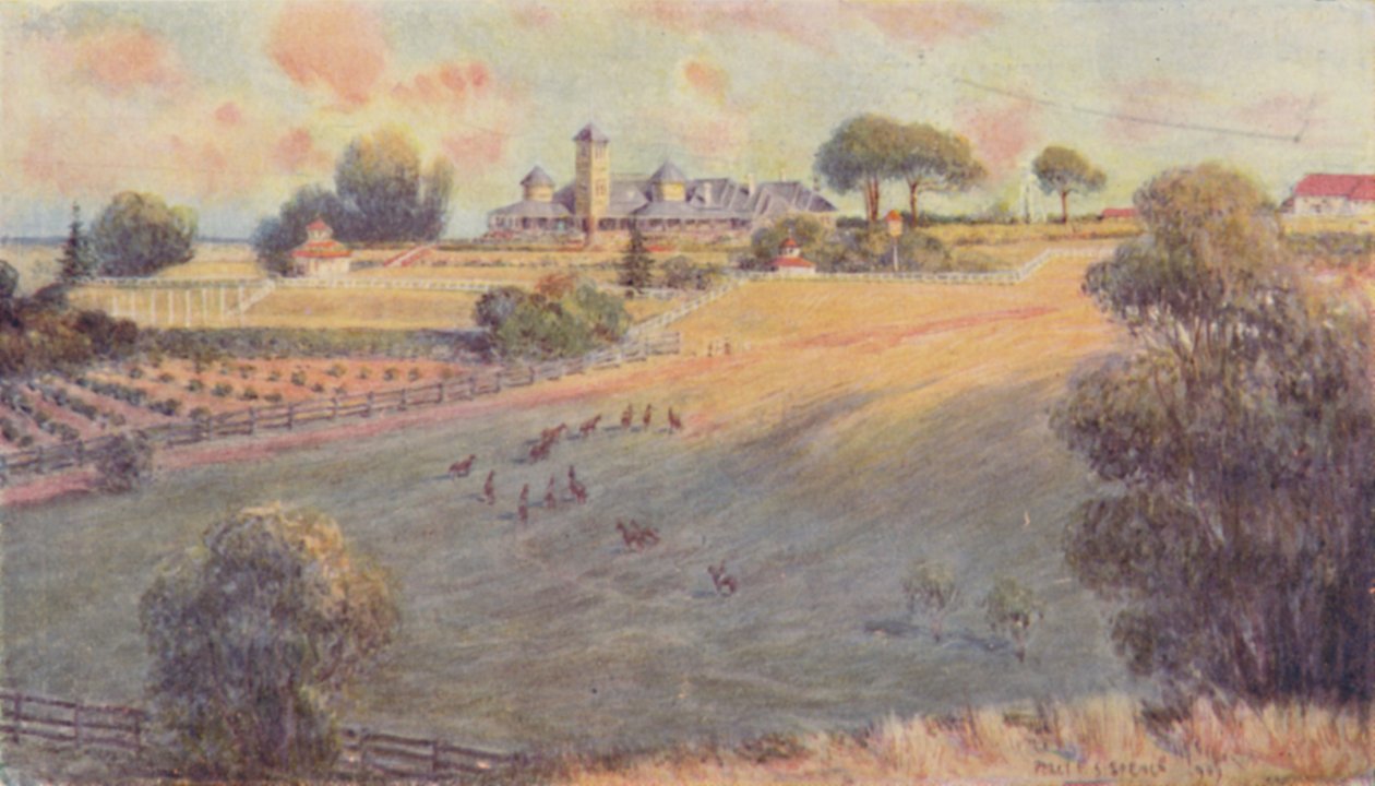 A Station Homestead, 1923. av Unbekannt