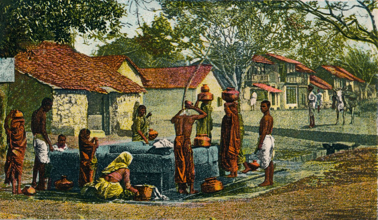 En landsby i Bombay presidentskap, 1906 av Unbekannt