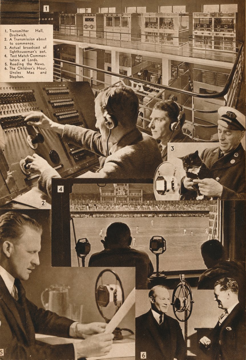 Et besøk på BBC 1-6, 1937 av Unbekannt