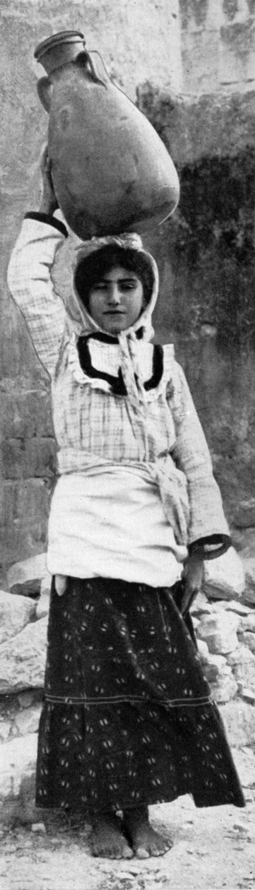 En hushjelp fra Nasaret, 1926 av Unbekannt