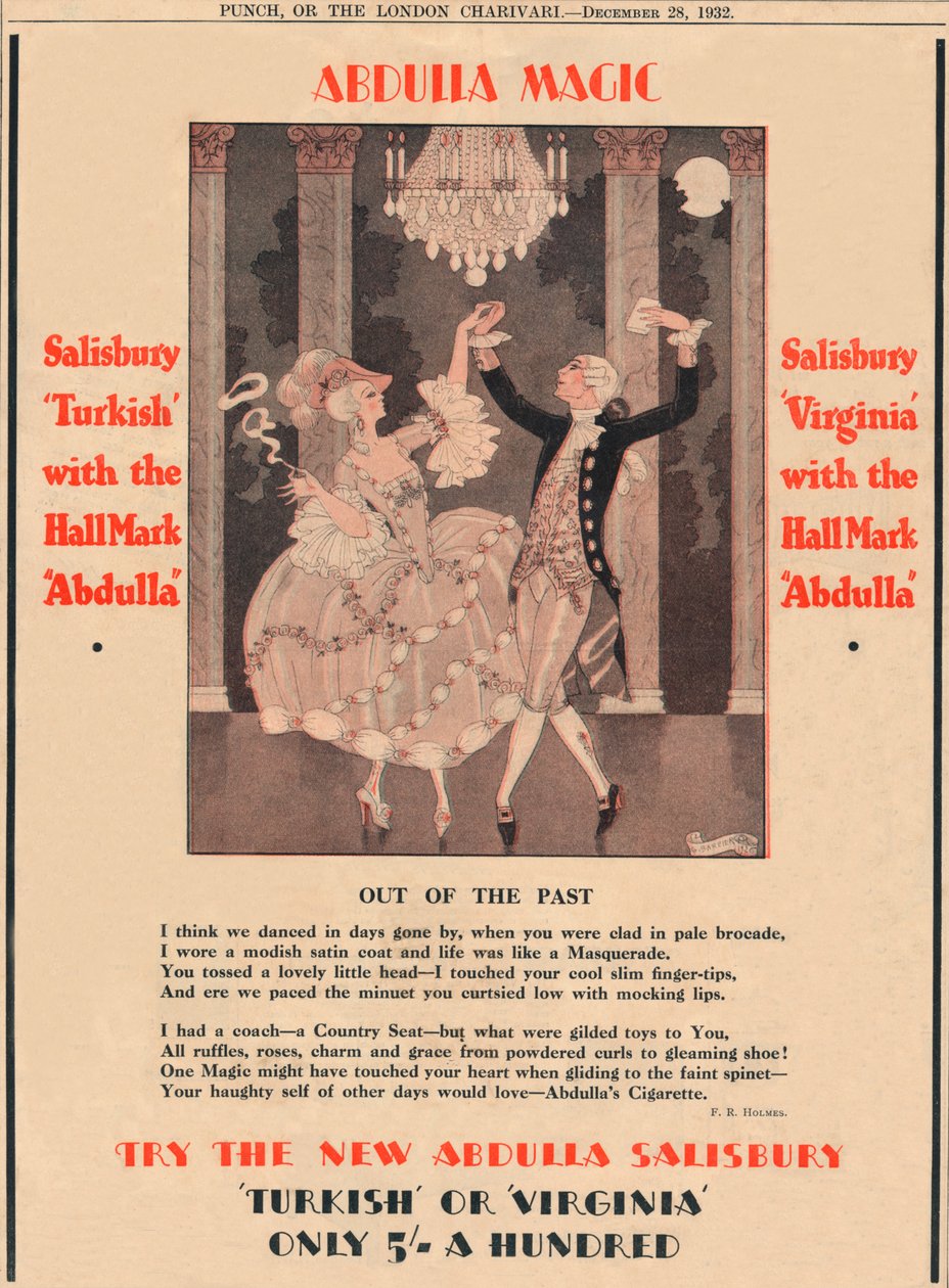 Abdulla Magic - Out of the Past, 1932 av Unbekannt