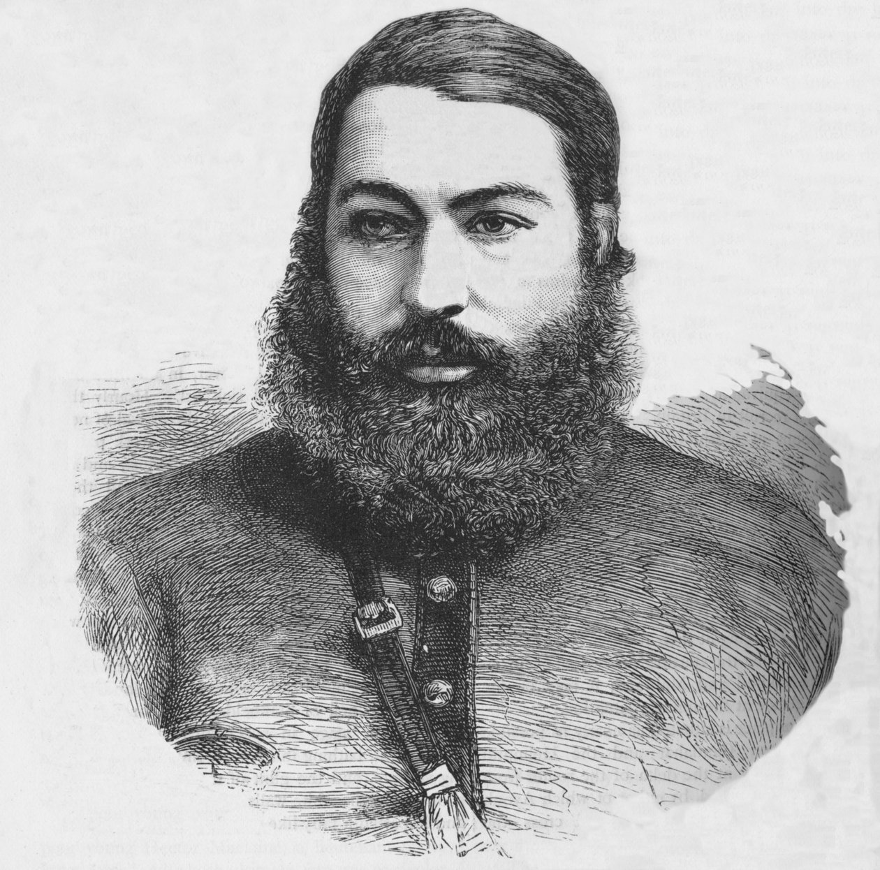 Abdur Rahman Khan, Ameer fra Afghanistan, c1880 av Unbekannt