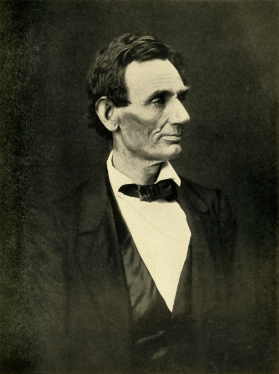 Abraham Lincoln, 1860, 1930. av Unbekannt