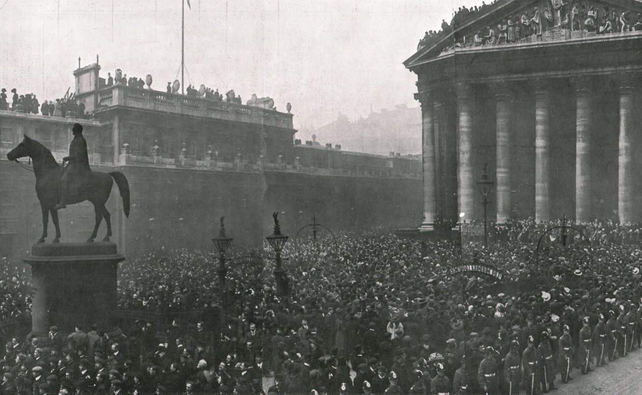 Tiltredelse av kong George V, 1910. av Unbekannt