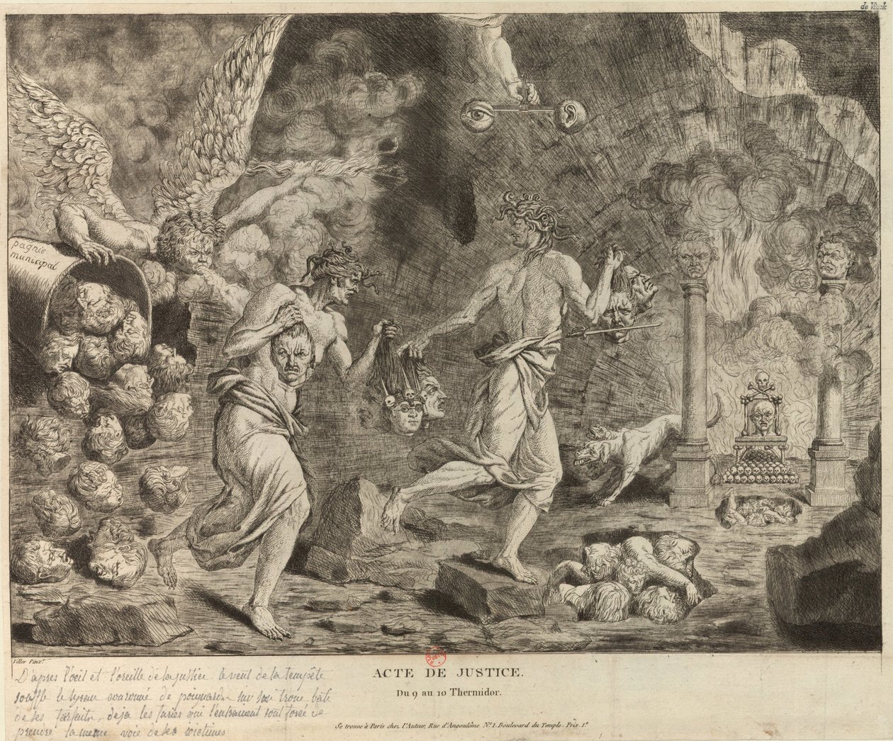 Act of Justice, 1794. av Unbekannt