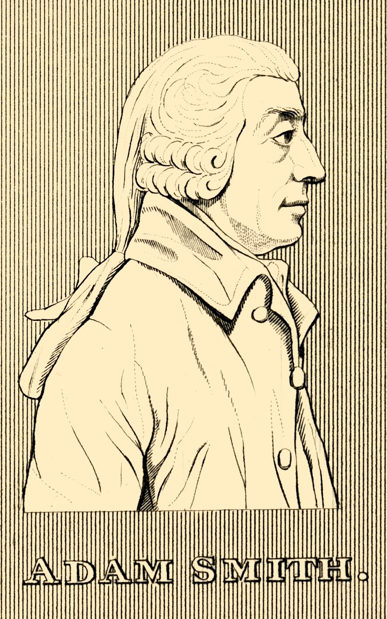 Adam Smith, 1723-1790, 1830. av Unbekannt
