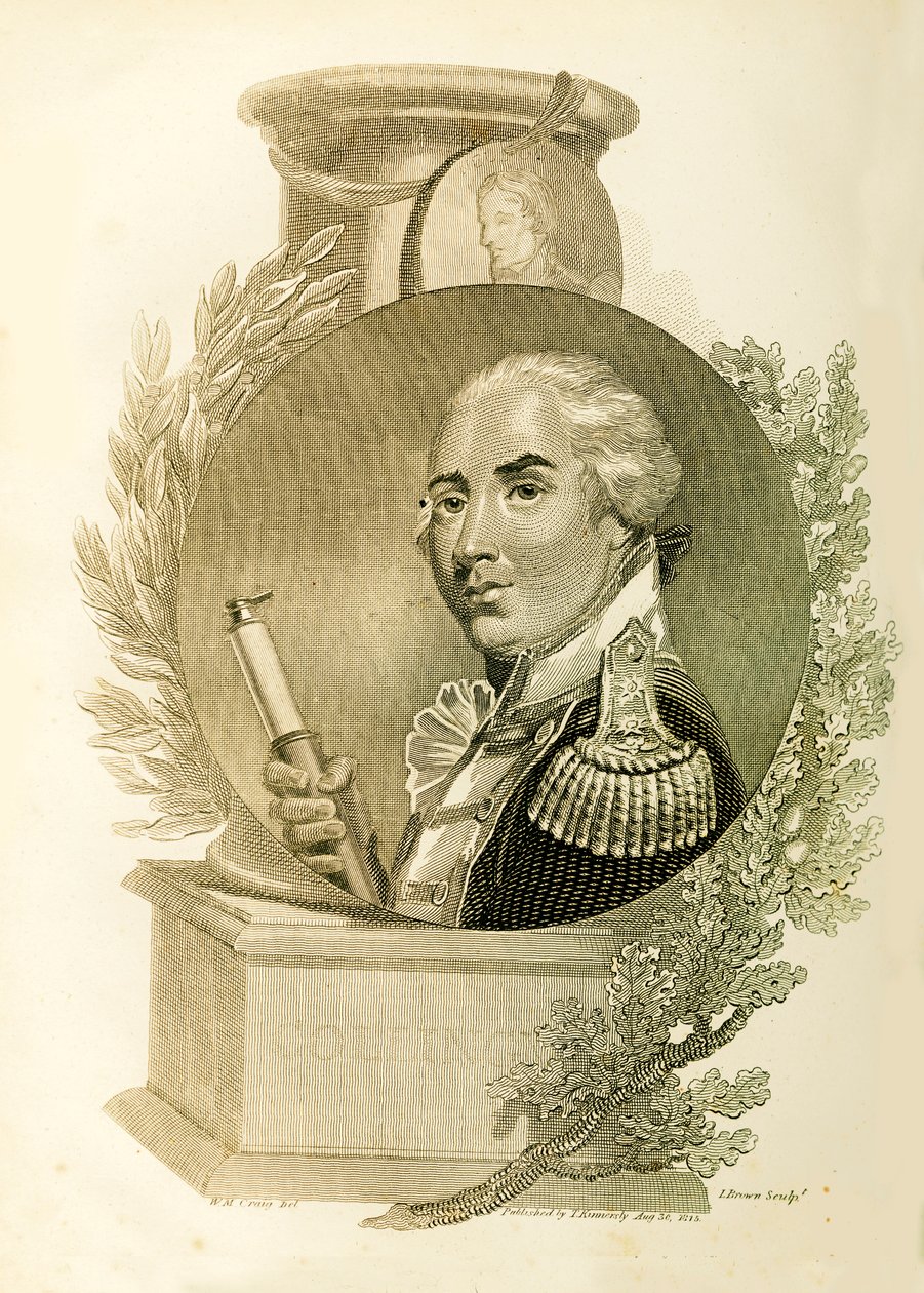 Admiral Lord Collingwood, 1748-1810, 1816. av Unbekannt