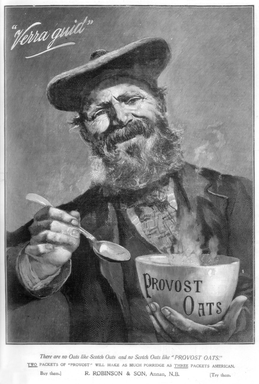 Annonse for Provost Oats, 1901 av Unbekannt