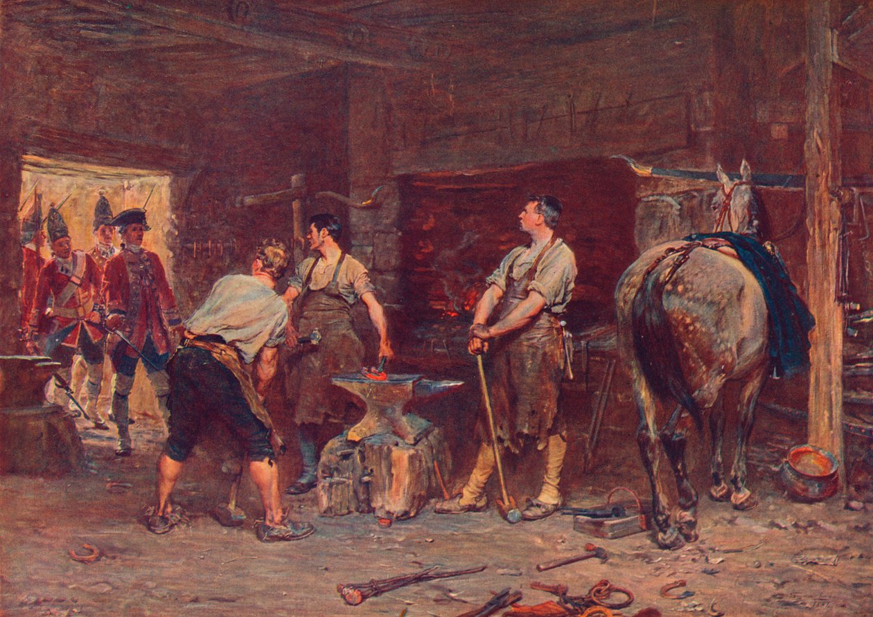 Etter Culloden: Rebel Hunting, 1905 av Unbekannt