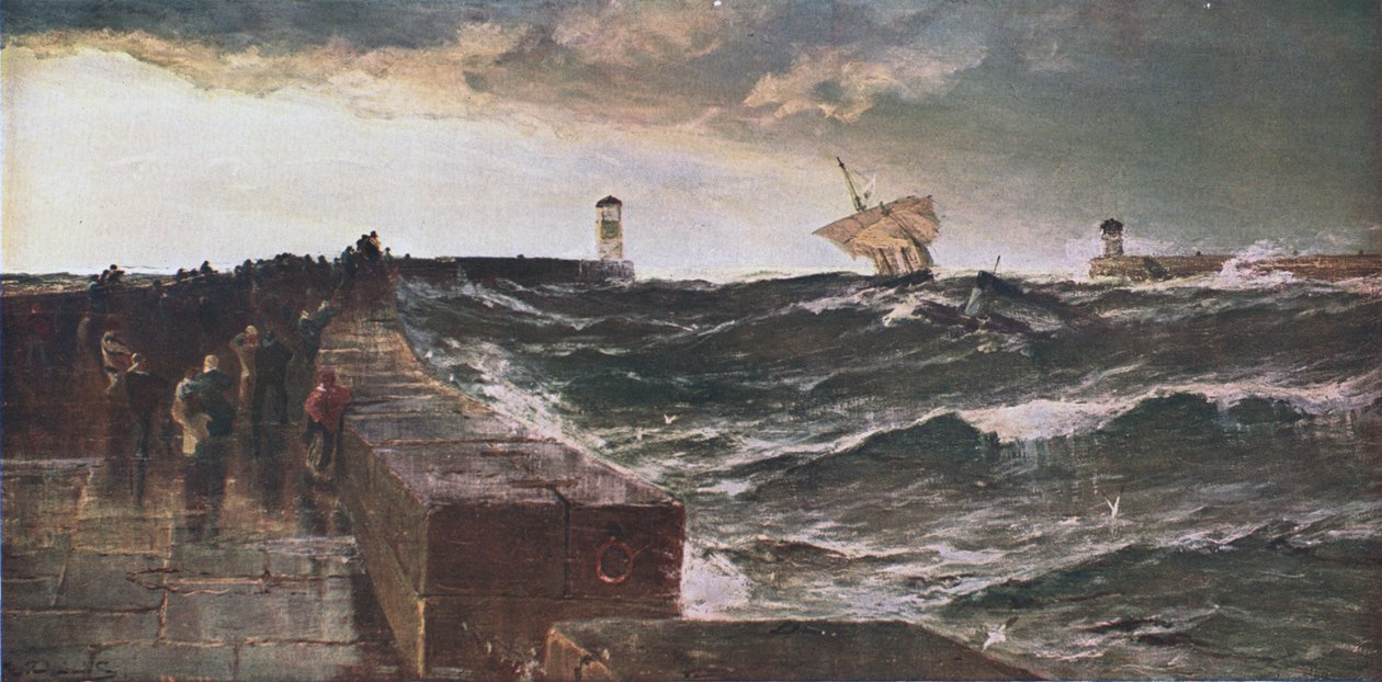 Etter tre dagers kuling, 1885, c1902. av Unbekannt