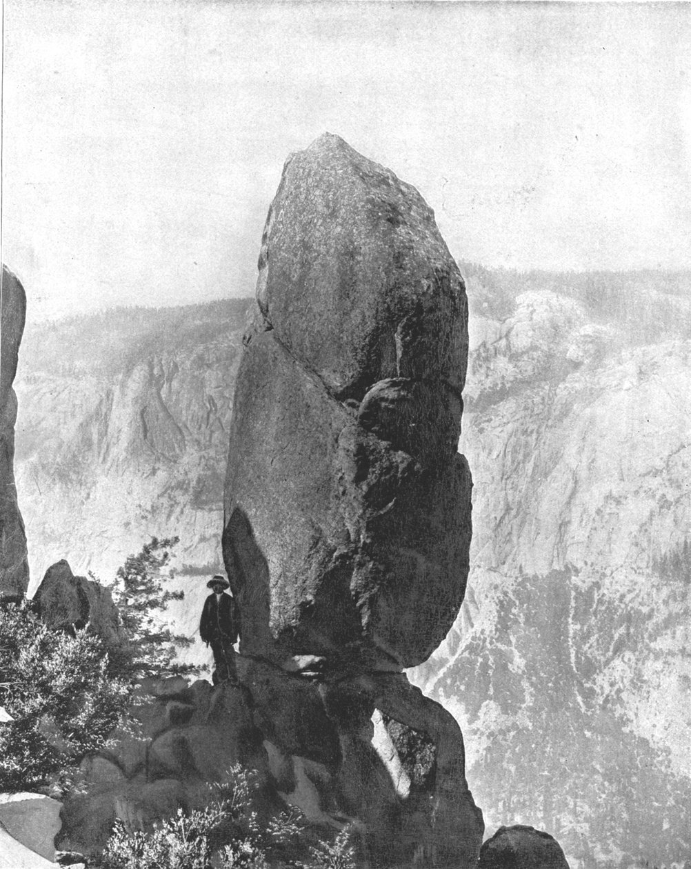 Agassiz-kolonnen, Yosemite, California, USA, c1900. av Unbekannt