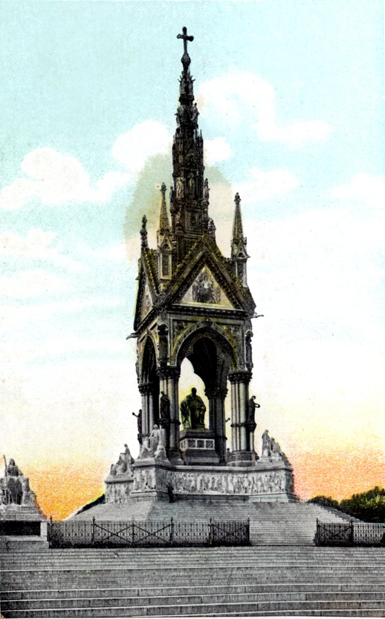 Albert Memorial, London, 20. århundre av Unbekannt