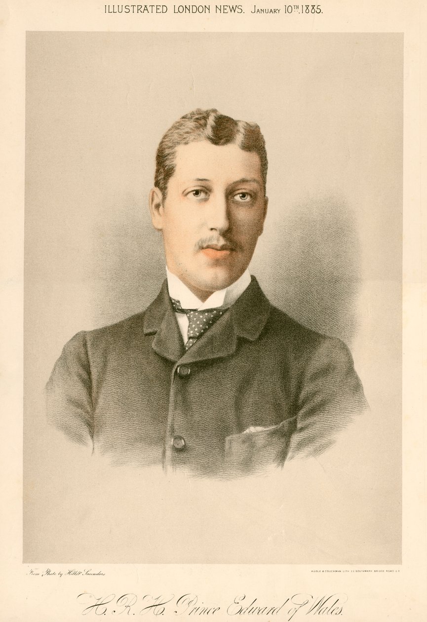 Albert Victor, hertug av Clarence, 1885 av Unbekannt