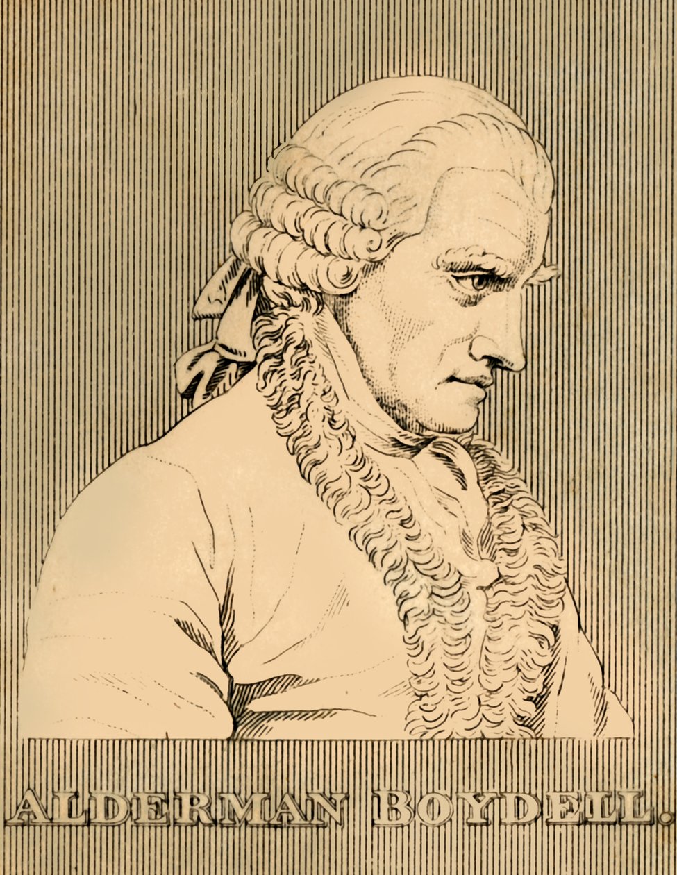 Alderman Boydell, 1720-1804, 1830. av Unbekannt