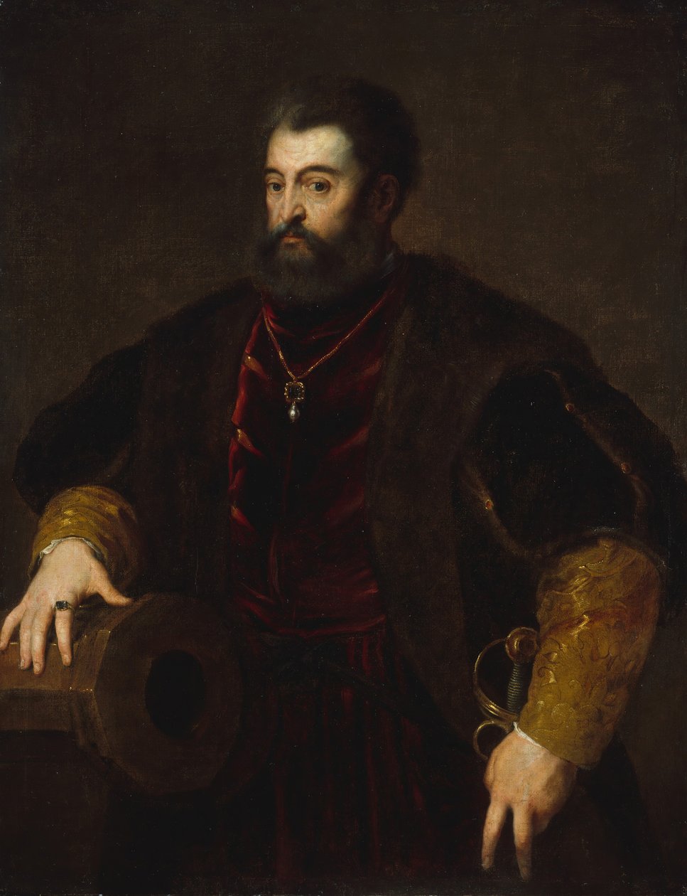 Alfonso dEste 1486-1534, hertug av Ferrara. av Unbekannt