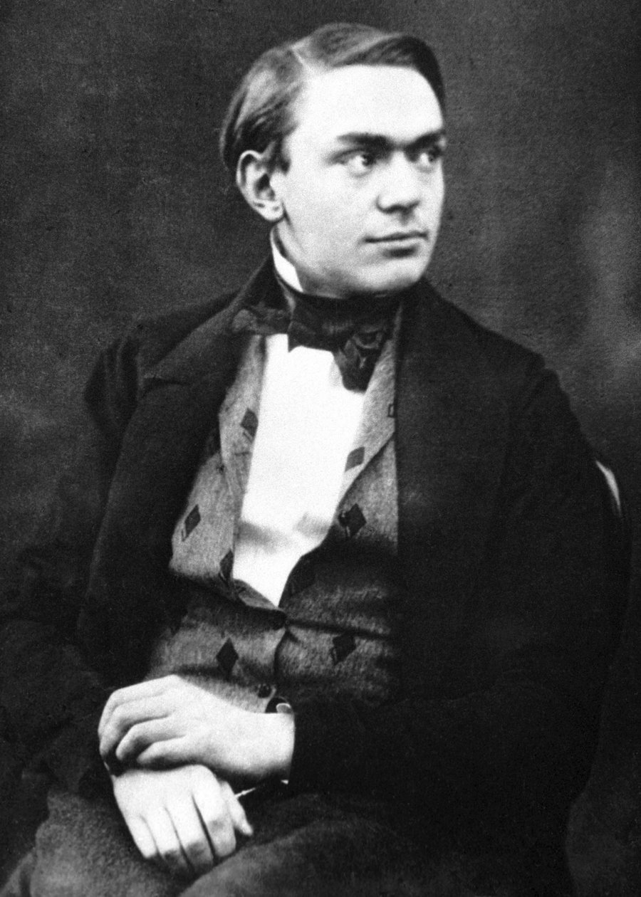 Alfred Nobel 18331896, 20 år gammel av Unbekannt