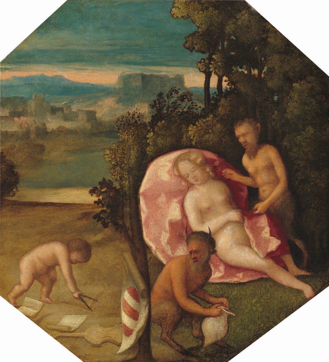 Allegori, c. 1530. av Unbekannt