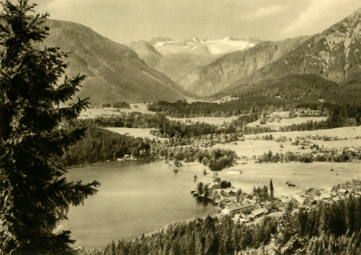 Altaussee, Steiermark, Østerrike, c1935. av Unbekannt