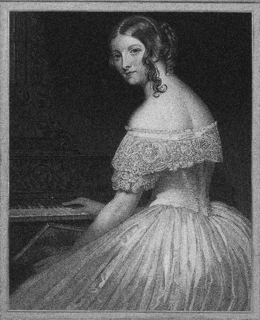 Amalie von Krudener, 1830-årene av Unbekannt