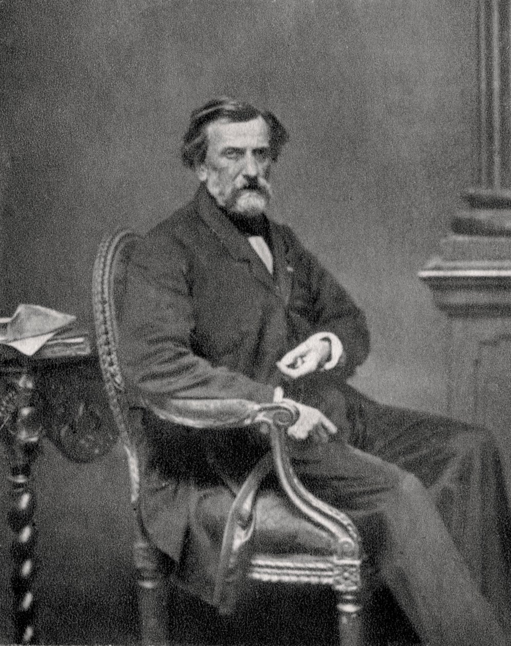 Ambroise Thomas , fransk operakomponist, 1889 av Unbekannt