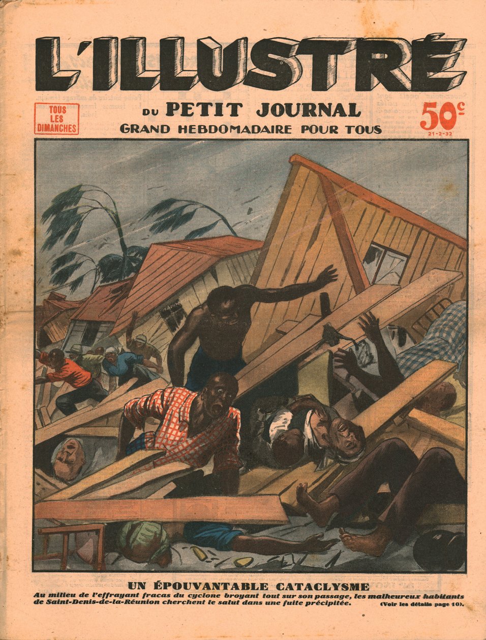 En forferdelig katastrofe, 1932. av Unbekannt