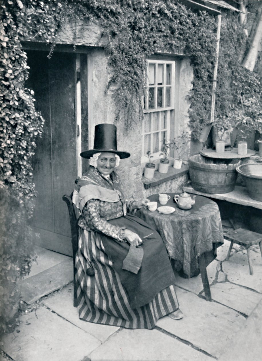 En gammel walisisk kvinne, 1912 av Unbekannt