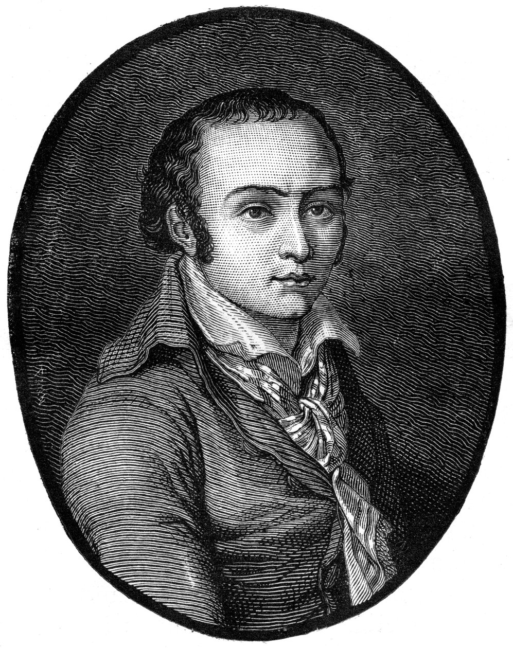 Andre Chenier, fransk poet, 1700-tallet 1882-1884 av Unbekannt