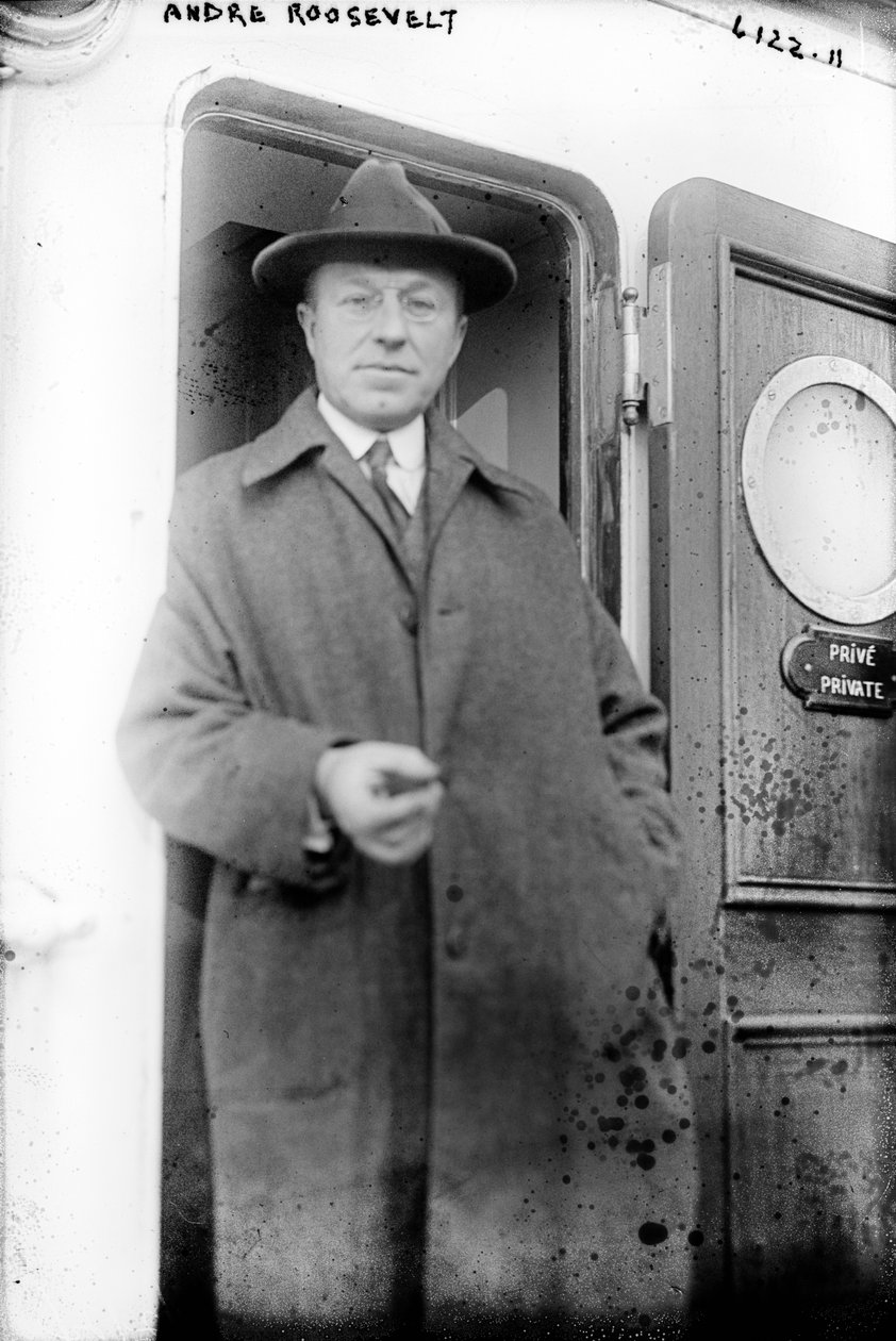 Andre Roosevelt (1879-1962) (s/hvitt-bilde) av Unbekannt