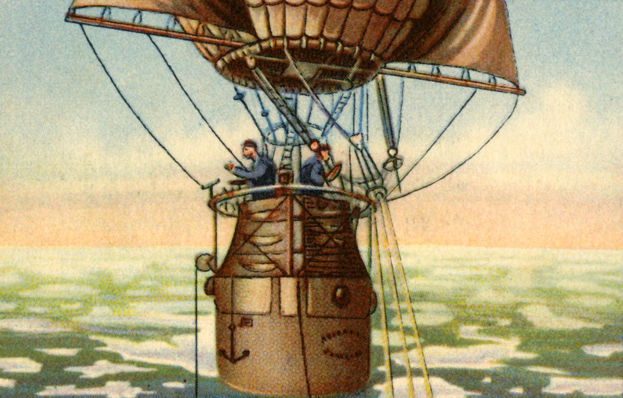 Andrées arktiske ballongekspedisjon, 1897, 1932. av Unbekannt
