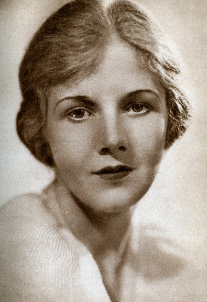 Ann Harding , amerikansk skuespillerinne, 1933 av Unbekannt