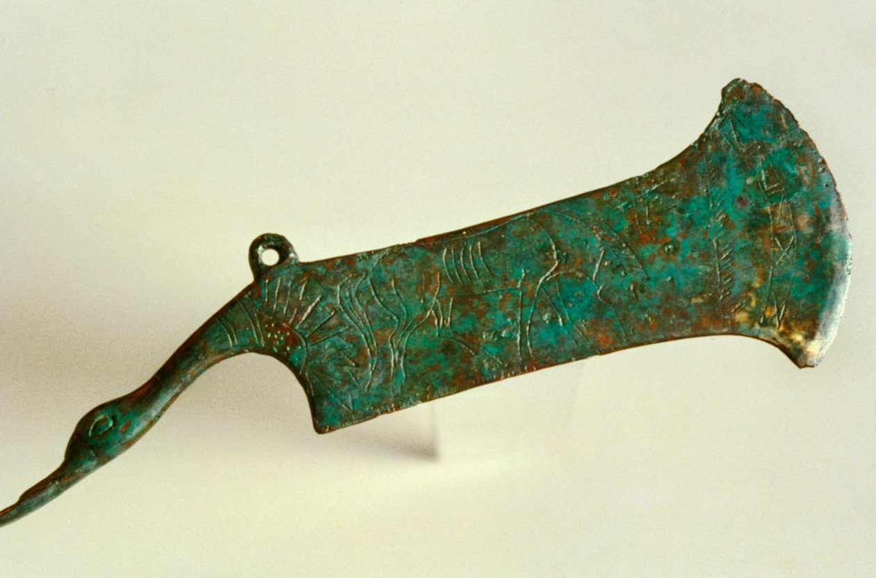 Antik kvinnelig barberhøvel, c3rd-4th Century av Unbekannt
