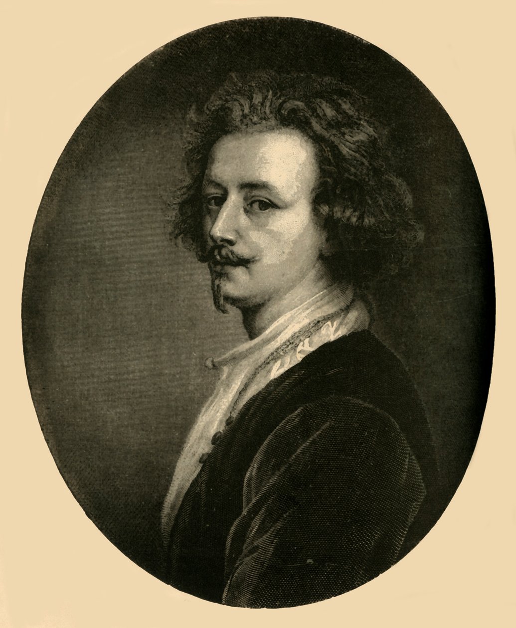 Anton Vandyck, 1883. av Unbekannt