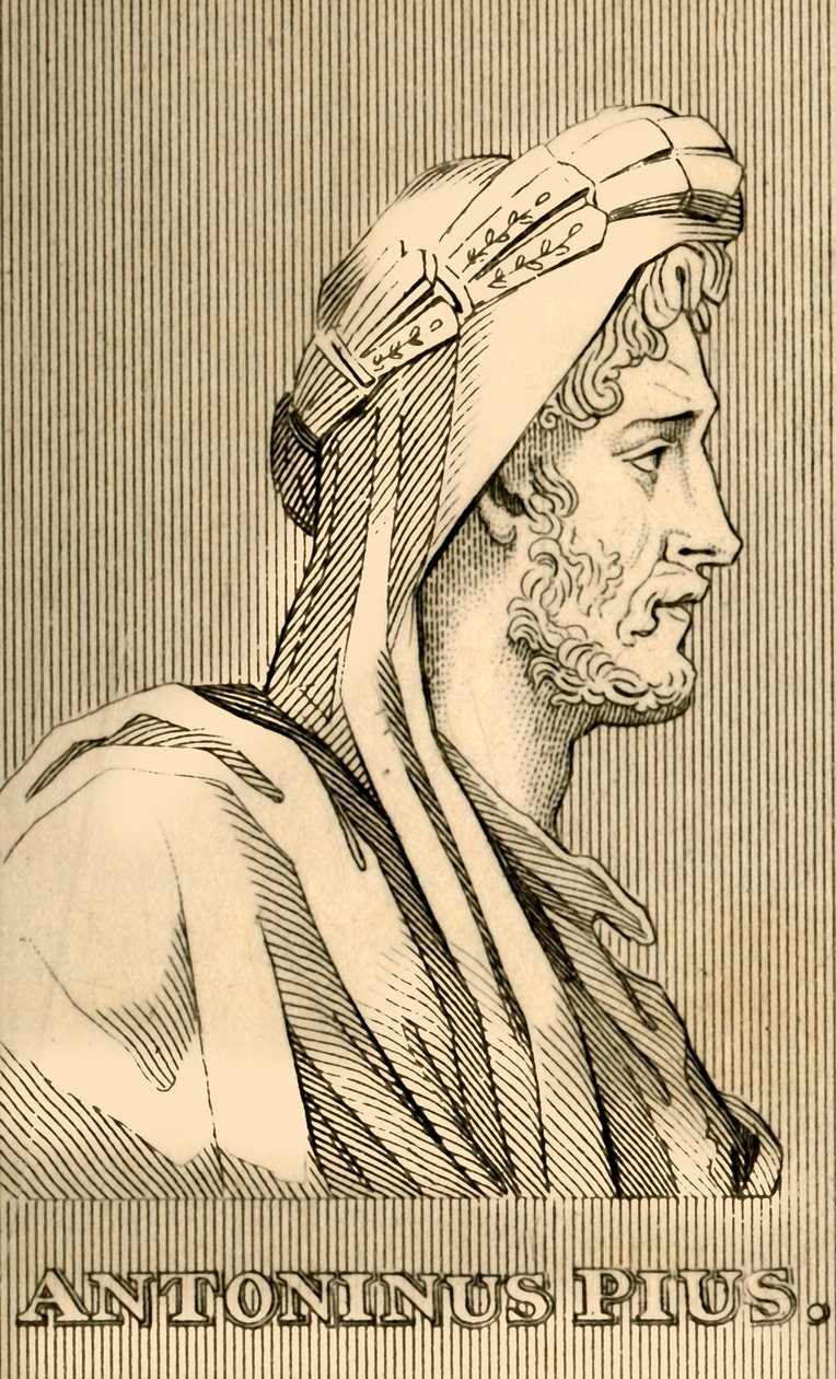 Antoninus Pius, AD86-161, 1830 av Unbekannt